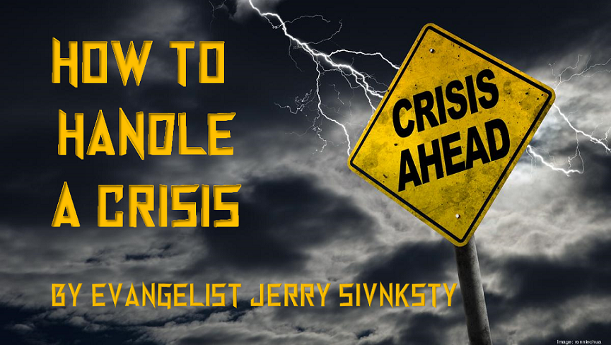 How to handle a crisis