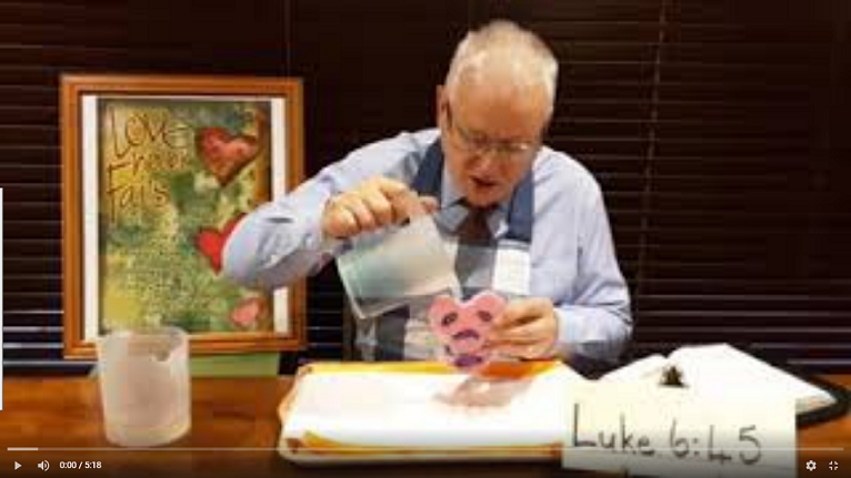 Children's Object Lesson: Out of the Abundance of the Heart
